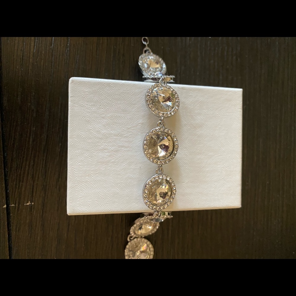 Costume silver bracelet